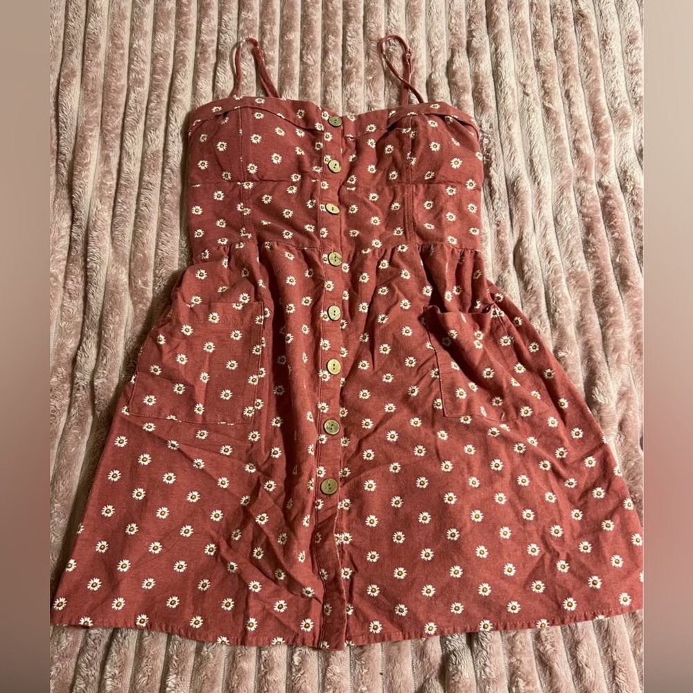Floral Button-Down Sundress